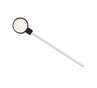 HYTROVE Black Single-sided Felt Head Drum Pedal Beater Round Hole Jazz Drum Hammer for Kick Pedal Accessories Percussion Instrument Foot Replacement Part for Professional Sets