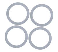 HYTROVE Blender Gasket Rubber Seal Replacement Rings for Compatible Models, 4pcs Gray Rubber Sealing Gaskets, Anti-Leak Juicer and Shaker Bottle Replacement Parts for Kitchen Appliances