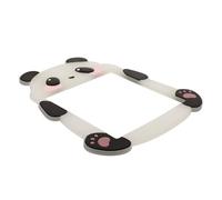 HYTROVE Cartoon Panda Wall Switch Sticker Silicone Socket Switch Cover Decal Bedroom Wall Decoration Protective Home Electrical Outlet Label