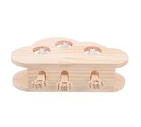 HYTROVE Cat Interactive Toy Wooden Box for Cats, Educational Plaything | Wood Construction, Keeps Cats Entertained, Stimulates Prey Instincts, Stress Relief, Wellness Support