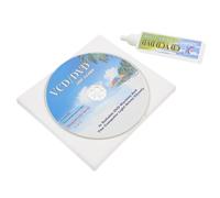 HYTROVE CD Player Lens Cleaner Set with Cleaning Disc and Fluid Material Cleaning Kit for CD Vcd Dvd Devices Removes Dust and Fingerprints for Clear Playback and Extended Machine Life