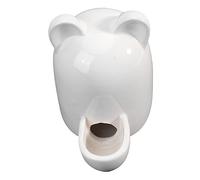 HYTROVE Ceramic Cat Ears Automatic PET Feeder 100ml Self-Dispensing Water Dispenser for Hamsters and Rabbits Cute Cartoon Design for Small Pets