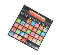 HYTROVE Classroom Wall Calendar with Hanging Educational Teaching Schedule Tool for Home and School Interactive Days Weeks Months Learning Chart Bright Design