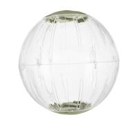 HYTROVE Clear Silent Hamster Running Wheel with Quiet Rolling Technology Transparent Plastic Exercise Saucer for Small Pets Like Hamsters Gerbils and Squirrels Easy to