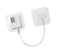 HYTROVE Combination Securely for with Home Greater, Withstands Pressure Fridge Lock Password Code White Plastic and Metal Safety Lock Holds Refrigerator Cabinet Public Use