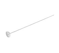 HYTROVE Compost Temperature Measuring Tool Long Stem Soil Thermometer Probe for Home Composting Durable Stainless Steel Design for Accurate Soil Temperature Readings
