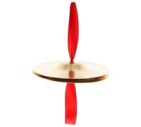 HYTROVE Copper Finger Cymbals for Clear Crisp Sound Musical Instrument for Dance and Party Lightweight Hand Cymbals Strengthen Music Skills and Interest Random Color