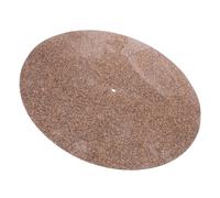 HYTROVE Cork Record Player Mat Vinyl Record Protective Mat with No Groove for Turntable Safe for Phonograph Accessories Replacement