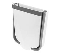 HYTROVE Creative Trash Can Foldable Trash Container Wall-Mounted Recycling Garbage Container PP Tpe Material Easy to Store for Kitchen Home