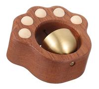 HYTROVE Decorative Wooden Shopkeeper Door Bell with Paw Design Magnetic Door Opening Chime for Entrance Window Cabinet and Refrigerator Stylish Wind Chime for Home and Office Decor Crisp