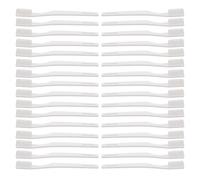 HYTROVE Disposable Toothbrushes Portable Plastic Single Use Toothbrushes Individually Wrapped 100pcs for Travel and Guest Use for Hotel Guests and Overnight Stay