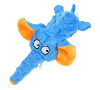 HYTROVE Elephant Skin Dog Squeaky Toy Interactive Chew Toy for Puppies Made Crinkle Paper and Squeaker for Dogs to Play and Bite