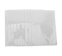 HYTROVE Envelopes Display Bags with Strong Sticky Backing Material Packing List 10pcs Self-Adhesive Transparent for Documents for Office and Shipping Use