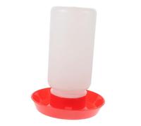 HYTROVE Farm Use Chick Feeder and Waterer Automatic Poultry Drinking Device for Chickens and Ducks Large Capacity Food Grade Water Jar Convenient Feeding Bucket for Home Store