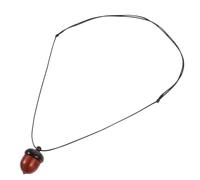 HYTROVE Fashionable and Comfortable Material for Lightweight or Rope Sandalwood, Acorn Pendant Necklace Texture, Convenient to Wear and Take, Birthday Christmas Gift Men Women