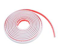 HYTROVE Flexible Self Adhesive Crown Molding Trim in White PVC for Home Improvement and DIY Projects, Easy Installation Versatile Application, 5 Metres Long Decorative Stick on Trim