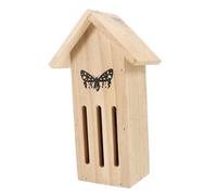 HYTROVE Garden Butterfly Feeder Wooden Hanging Habitat for Outdoor Decor Inviting Sanctuary for Butterflies to Rest and Nourish Easy Assembly Addition to Your Garden