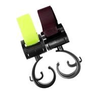 HYTROVE Hanging Hook Stroller Hooks and and Fabric Compact and Portable 2pcs Heavy Duty with Stroller Strap for Motorcycle Outing and On-the-go Use