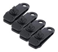 HYTROVE Heavy Duty Tent Clips 4Pcs for Outdoor Camping Windbreaks and Awning Fixing Tools