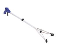 HYTROVE Litter Pick Up Tool Aluminum Alloy Foldable Blue Picker Strong with Folding Handle for in the Car and People with Disabilities