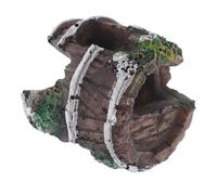 HYTROVE Little Spider Hiding in Cave Reptile Habitat Hide Reptile Breeding Cave for Lizard Tank Accessories Terrarium Decor Spider Hide Shelter