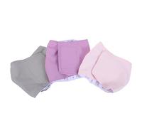 HYTROVE Male Dog Belly Bands 3pcs Waist Circumference 36-41cm Washable with Polyester Material for Puppies and Male Dogs for Indoor Potty Training