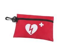 HYTROVE Medicine Travel Bag Large Empty Emergency Kit Pouch for Camping Hiking and Travelling Cloth Material for Safe Storage of Medical Supplies Random Color
