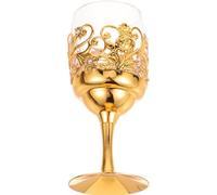 HYTROVE Metal Wine Cup Compact Reusable Small Liquor Cup Wear-Resistant Household Drinkware for Camping and Party Use