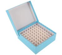 HYTROVE Microcentrifuge Tube Storage Holder Box Ample Storage Space for Freezer with Multi-grid Design and Simple Structure, Paper and Plastic Material to Categorize Experiments