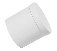 HYTROVE Mini Bouquet Holder Flower Arrangement Box in White Paper Cylinder for Displaying Fresh Flowers and Bouquets, for Graduation Party and Special Occasions with Versatile Use