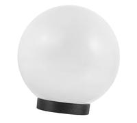 HYTROVE Outdoor Post Light Globe Lamp Shade Replacement Cover for Garden Pathway Lighting, 200x95mm Milk White Globe Lampshade Fixture, Sturdy Bulb Cover for Landscape and Yard Lights Random Color