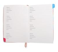 HYTROVE Password Save Book A5 Pu Paper Alphabet Tabs for Preserving Connection Information Home Office Family and Friends