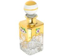 HYTROVE Perfume Oil Vintage Bottle Refillable Glass 150ml Leak-proof Essential with Decorative Effect, Classic Stylish Design for Home Décor Travel Use