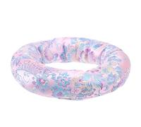 HYTROVE Pink round Cotton Singing Bowl Cushion Pad for Buddhist Sound Bowls, Lightweight and Sturdy Mat that Does Not Scratch, for Hand Placement or Carrying a Bag