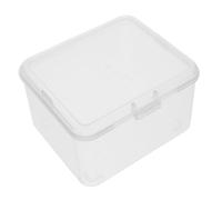 HYTROVE Plastic Storage Box Versatile Pp Material Organizer with Hinged Lid with Secure Closure for Beads and Small Items for Home and Office Use