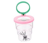 HYTROVE Portable Insect Observation Magnifier Convenient Critter Jar for Outdoor Exploration Safe Plastic Viewer for Nature Learning and Discovery