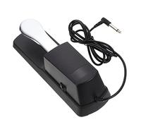 HYTROVE Portable Sustain Pedal for Piano Lightweight Keyboard Accessory with Non Slip Design for Electronic Midi Keyboards Durable Practical for Musicians Compatible