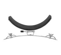 HYTROVE Practical Snare Drum Support Accessory with Stainless Steel and Sponge Material for Stable and Portable Drum Leg Support Suitable at Home