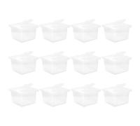 HYTROVE Premium Reptile Box Household Reptile Box for Insects and Bugs - Plastic Feeding and Observation Container Full-View Design, 7 X 7 X 4.5 CM, for Home Use