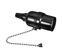 HYTROVE Pull Chain Light Fixture with E26 Bakelite Socket Holder 250w Power Ceiling Light Lampholder for Lighting Fixtures Excellent Insulation Performance and Stylish Design
