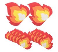 HYTROVE Red Fire Pattern Bonfire Paper Napkins for Firefighter Birthday Party Supplies, 40pcs Tissue Napkins with Tear Resistant Material, for BBQ and Bonfire Party Decorations