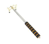 HYTROVE Retractable Stainless Steel Pool Cue Bridge with Height and Removable Head Portable Snooker Rest for Billiard Table Accessories Suitable for Home and Club Games