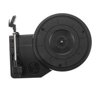 HYTROVE Retro Vintage Black Gramophone Movement Record Player Needle with 200mm Turntable, Wear-resistant Plastic Material and Low Noise Feature, for Home Decor and Music Lovers