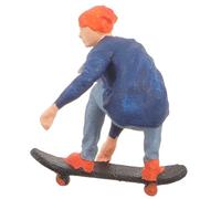 HYTROVE Scale Compact for Architectural Buildings Model Railway School Projects and Mini House Decor Sturdy and Painted Creative Scene Decoration