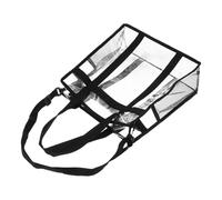 HYTROVE Shoulder Bag for Women Waterproof Pvc Record Storage Case with Zipper Closure and Fast Access, for Going with Friends or Walking