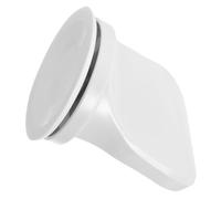 HYTROVE Shower Footrest Non-Slip White Pedal with Suction Cups, Plastic Bath Foot Rest for the Infirm and Pregnant Women in Bathroom Use
