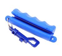 HYTROVE Silicone Arrow Puller Tool for Archery Practice, Blue Lightweight Arrow Removing Accessory with Keychain, Hand-Safe Design for Target Shooting Use