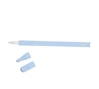 HYTROVE Silicone Protective Case Set Anti-lost and Anti-scroll Features 3 Pcs round Shape, Sky Blue for Stylus Pen and Pencil Nib for Tablet Accessories