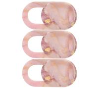 HYTROVE Sliding Webcam Covers Plastic Camera Lens Privacy Covers Pink for Laptop and Phone 3pcs with Adhesive Application and Residue-free Minimalist Design for Secure Online Privacy