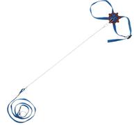 HYTROVE Small Blue Silent Turtle Leash Lightweight Anti-bite Chain Reptile Harness for Outdoor Training and Walking Pet Tortoise Control Rope